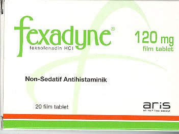la Fotoraf: Fexadyne 120 Mg 20 Tablet