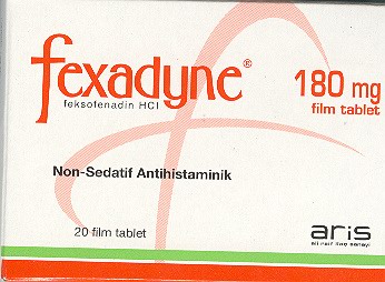 la Fotoraf: Fexadyne 180 Mg 20 Tablet