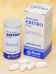 la Fotoraf: Eritro 500 Mg 16 Tablet