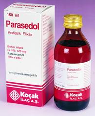 la Fotoraf: Parasedol Ped.5 Ml 120 Mg 150 Ml urup