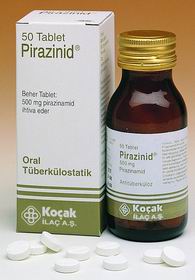 la Fotoraf: Pirazinid 500 Mg 50 Tablet