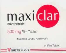 la Fotoraf: Maxiclar 500 Mg 14 Film Tablet