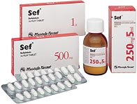 la Fotoraf: Sef 500 Mg 16 Tablet