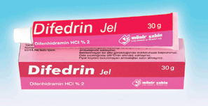 la Fotoraf: Difedrin %2 Jel 30 Gr