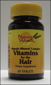 la Fotoraf: Natural Wealth Vit.for The Hair 200 Iu 60 Tablet