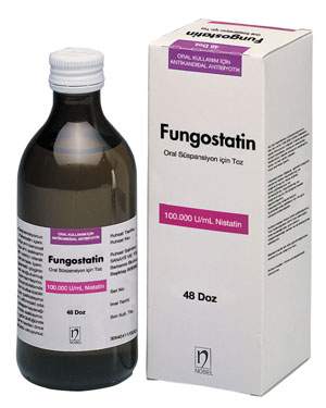 la Fotoraf: Fungostatin 100000 Iu 50 Ml Sspansiyon