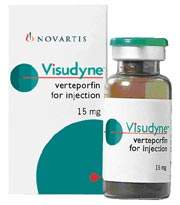 la Fotoraf: Visudyne 15 Mg 1 Flakon