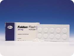 İlaç Fotoğrafı: Felden Flash 20 Mg 10 Tablet
