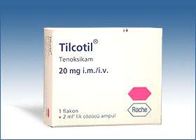 İlaç Fotoğrafı: Tilcotil 20 Mg 30 Tablet