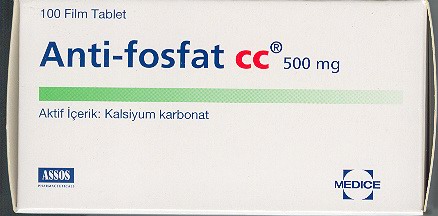 la Fotoraf: Anti-fosfat Cc 500 Mg 100 Tablet