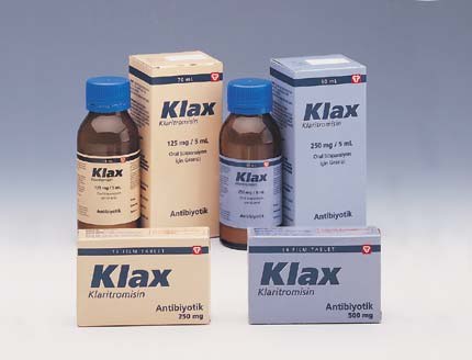 la Fotoraf: Klax 250 Mg 14 Tablet
