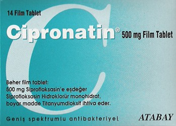 la Fotoraf: Cipronatin 750 Mg 14 Tablet