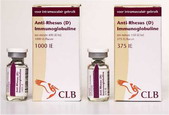 İlaç Fotoğrafı: Anti-rhesus (d) Immunoglobuline