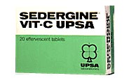 la Fotoraf: Sedergine Vit-c Upsa 20 Efervesan Tablet