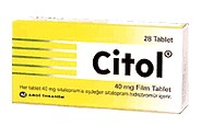 la Fotoraf: Citol 40 Mg 28 Tablet