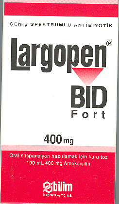 la Fotoraf: Largopen-bid 400 Mg 100 Ml Sspansiyon