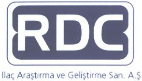 RDC İlaç Araştırma ve Geliştirme Sanayi A.Ş. Logosu