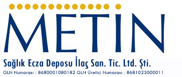 Metin Sağlık Ecza Deposu İlaç San. Tic. Ltd. Şti. Logosu
