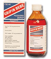 la Fotoraf: Gripin Bebe 5 Ml 120 Mg 150 Ml urup