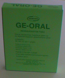 la Fotoraf: Ge-oral Rehydration Tozu